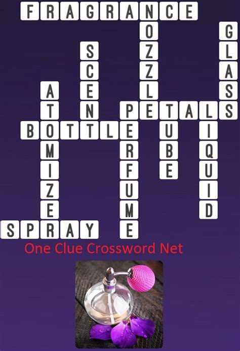 perfume samples crossword clue